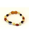 Baby teething amber bracelet