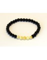 Baltic amber & agate bracelet BM151