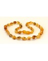 Raw Baby teething Baltic amber necklace BT91