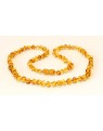 Baroque Adult Baltic amber necklace BQ35