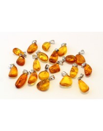 10 items Baltic Amber pendants P59