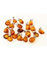 20 items Baltic Amber pendants P60