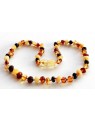 BAROQUE Baby teething amber necklace