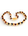 BAROQUE Baby teething amber necklace