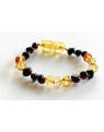 Baby teething amber bracelet