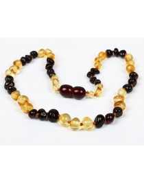 BAROQUE Baby teething amber necklace