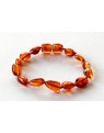 Baby teething amber bracelet
