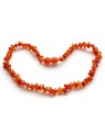 Baby teething amber necklace