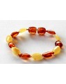 Baby teething amber bracelet