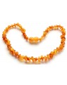 Baby teething amber necklace