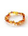 Baby teething amber bracelet