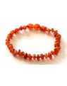 Adult amber bracelet