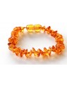 Baby teething amber bracelet
