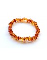 Adult amber bracelet