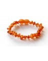 Baby teething amber bracelet