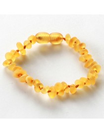 Multi Nuggets Baby teething Baltic amber bracelet BTB21
