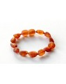 Baby teething amber bracelet