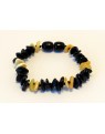 Multi Chips Baby teething Baltic amber bracelet