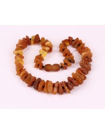 RAW Baltic Amber Necklace for Pet FP4