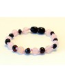 Baltic amber & turquoise Baby teething bracelet BTB53