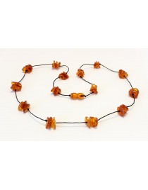 Raw Adult amber necklace