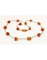 Raw Adult amber necklace