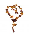 Adult Baltic amber necklace 63