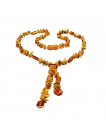 Adult amber necklace MN12