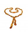 Adult amber necklace MN12