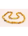 38cm Nuggets Baby teething Baltic amber necklace RB33